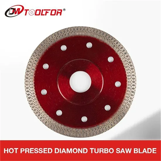 Hot Pressed Cutting Disc Turbo Granite Cutting Tools Sintered Stone Concrete Diamond Saw Blades